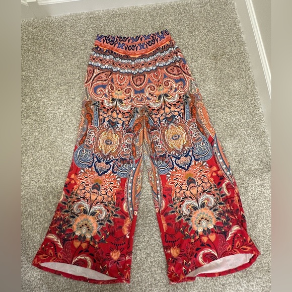 Women’s One World Wide Leg Pants - Picture 2 of 7